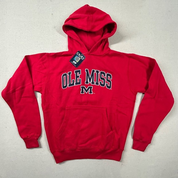 Tops - OVB Ole Miss Hoodie Womens Sm Rebels University NCAA College Embroidered